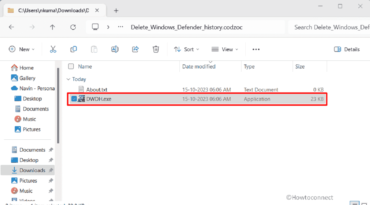 how to fix can't delete Detection History in Windows 11