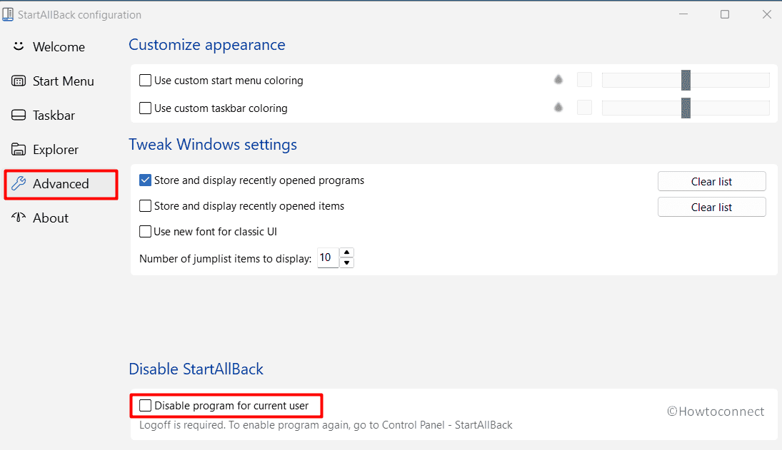 Hold escape key to prevent startallback. Hold escape key to prevent startallback