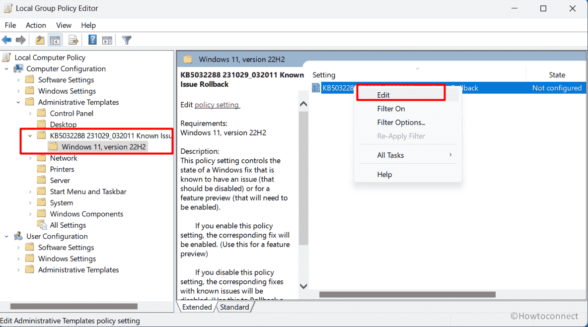 how to fix Wi-Fi Issue in Windows 11 23H3, 22H2 using KIR after KB5032288, KB5033375