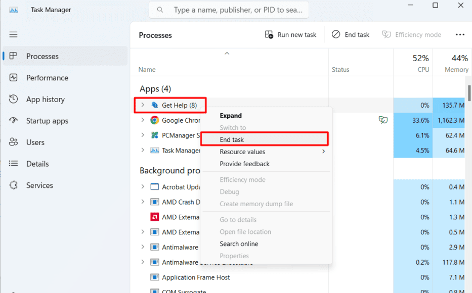 Fix Get Help App Not Working in Windows 11/10