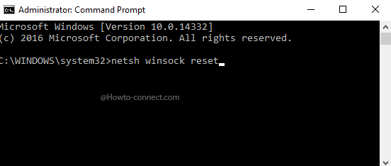 Windows 10 reset network adapter Command Prompt