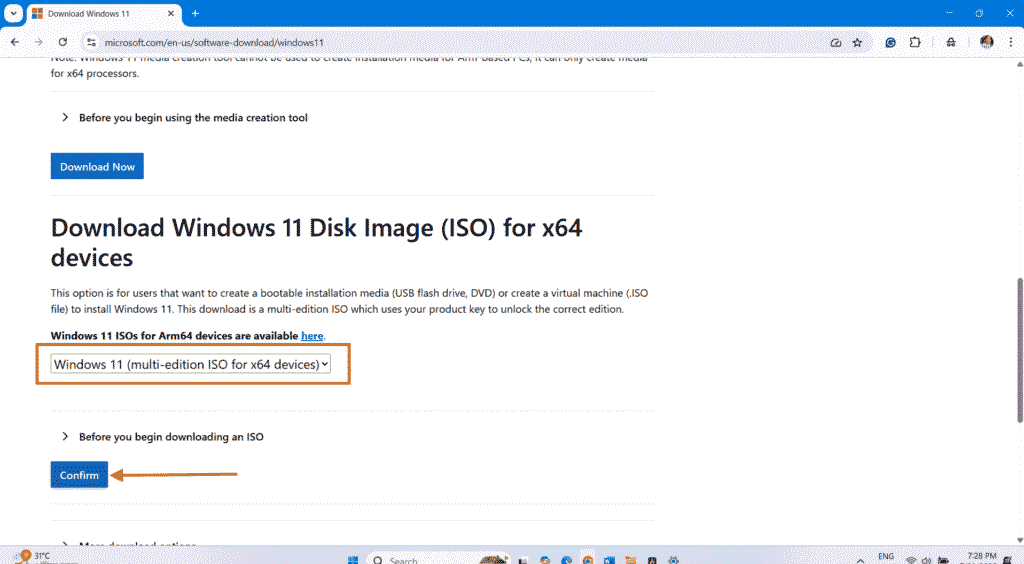 Windows 11 multi-edition ISO for x64 devices