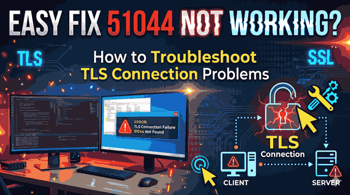 Easy Fix 51044 Not Working How to Troubleshoot TLS Connection Problems