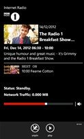 BBC radio in Nokia Lumia