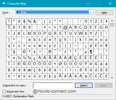 How To Find Special Characters On Windows 10