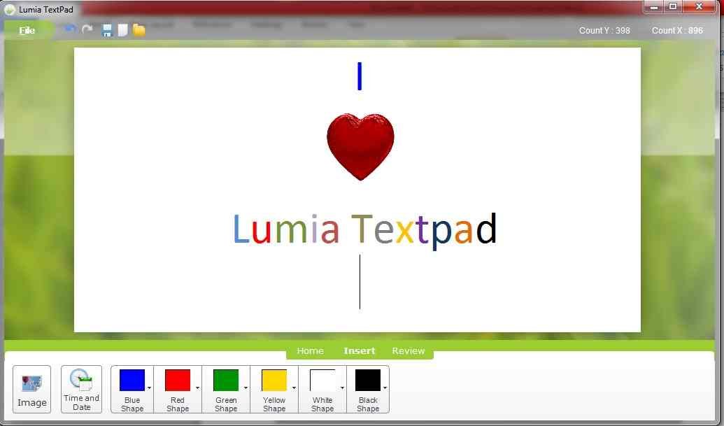 lumia textpad lumia textpad