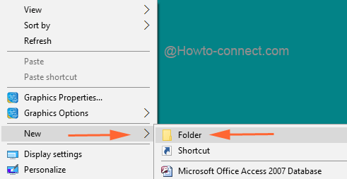 New Folder Recycle Bin on Desktop