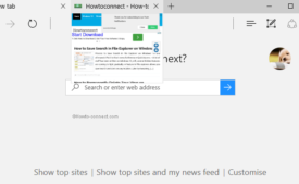 Disable Tab Preview feature Edge