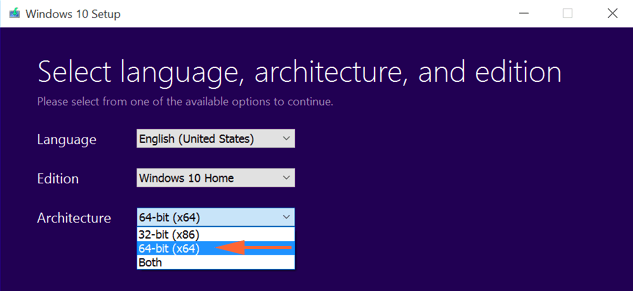 Upgrade 32 bit Windows 7/8.1 to 64 bit Windows 10