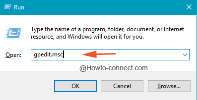 Run command with gpedit.msc code