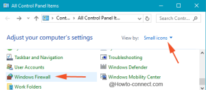 Allow Apps to Communicate through Firewall in Windows 10