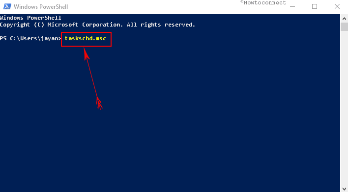 7 Ways to Open Task Scheduler in Windows 10 By Dint of Windows PowerShell Image 7