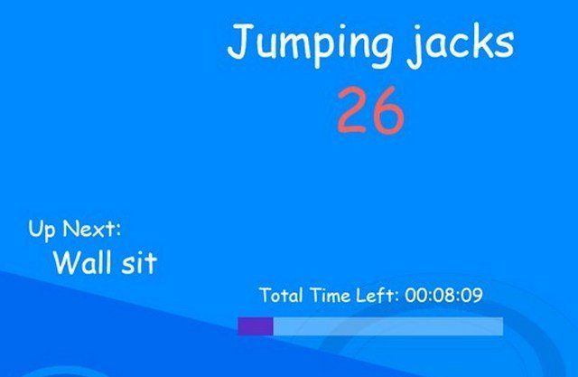 7 minute workout Windows 8 app