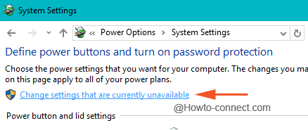 Change settings that are unavailable