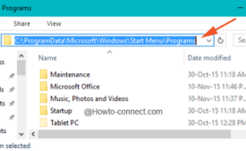Windows 10 All users Start Menu location