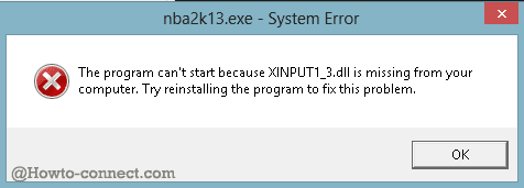 How To Fix Xinput1 3 Dll Is Missing Error On Windows 10 How To Fix Xinput1 3 Dll Is Missing Error On Windows 10