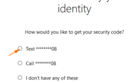 we need to verify your identity