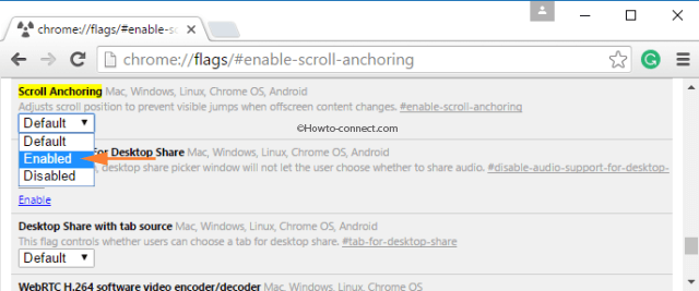Scroll Anchoring Enabled Relaunch Now