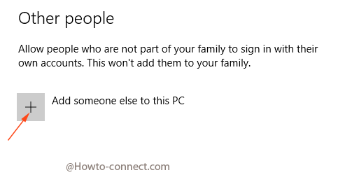 add someone else to this pc not working add someone else to this pc not working