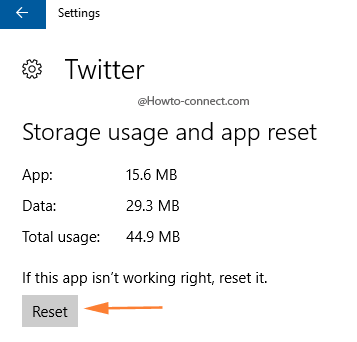 How to Delete Twitter App History on Windows 10 reset