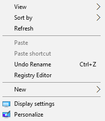 How to Customize Desktop Context Menu on Windows 10 look