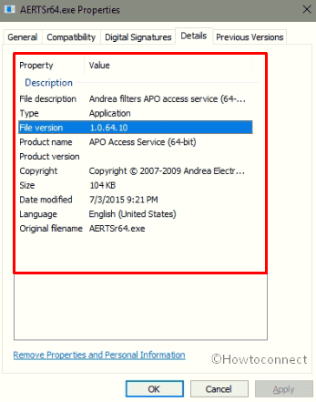 AERTSr64 in Windows 10 What is it and How works Image 3