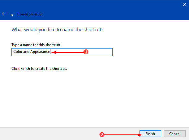 Access Color and Appearance After Windows 10 Creators Update Image 4