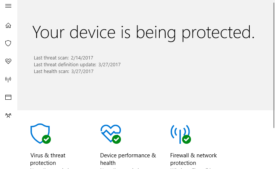 Access Windows Defender Security Center on Windows 10 Pics 1