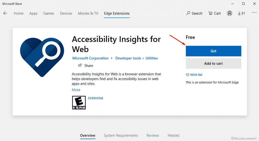 Accessibility Insights for Web