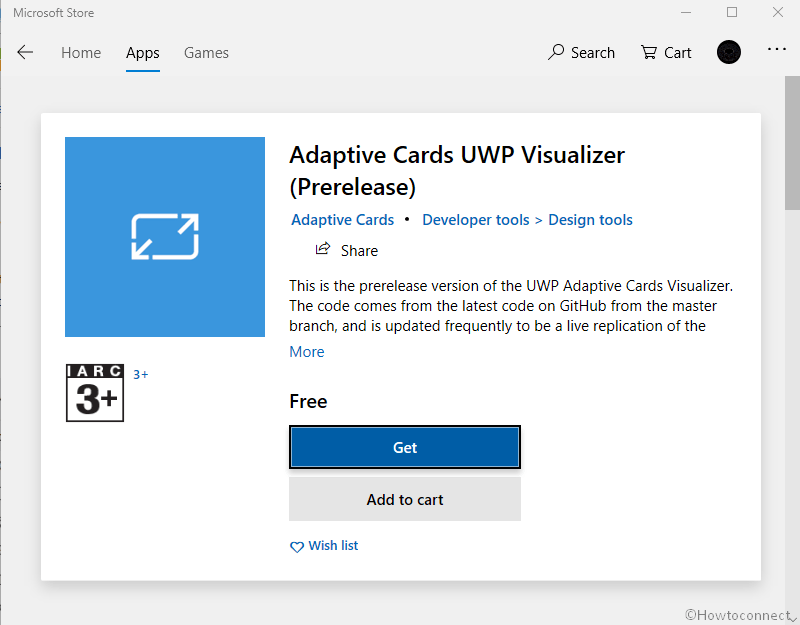 Adaptive Cards UWP Visualizer