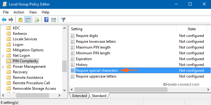 Add Special Character Requirement in PIN on Windows 11 or 10 pic 2