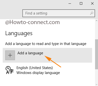 Add a language button to add keyboard language