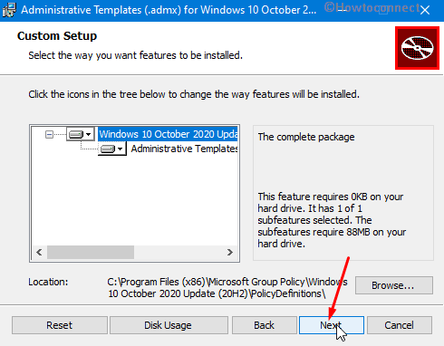 Administrative Templates for Windows 10 2009