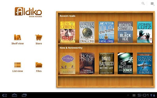 Aldiko eBook reader app