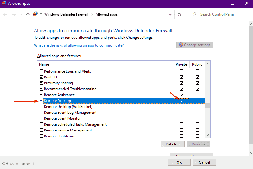 windows remote desktop client allow through firewall windows remote desktop client allow through firewall