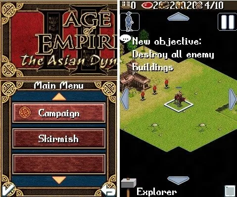 Asha phones age of empires games