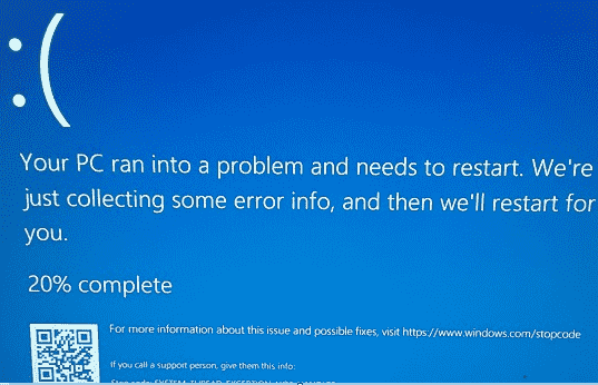 Asrock B450M Pro4 Blue Screen Error
