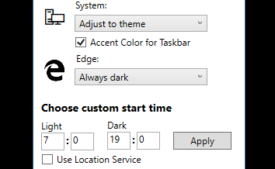 Auto Dark Mode for Windows 10 1903 image 1