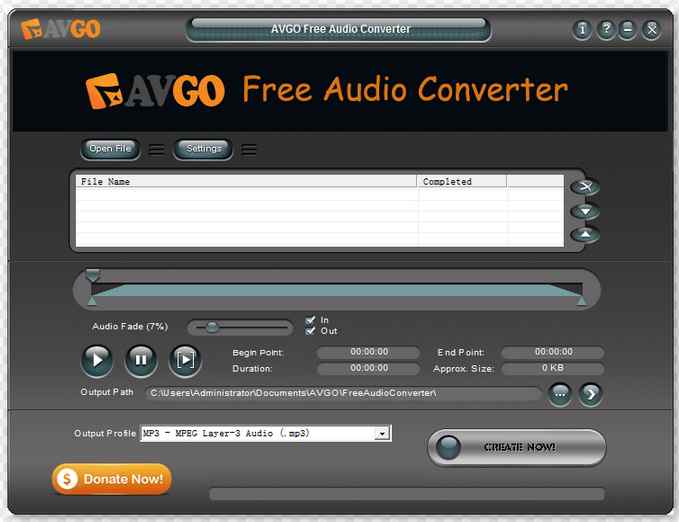 avgo free audio converter
