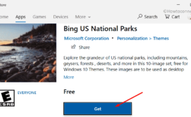 Bing US National Parks Windows 10 Theme Pic 1