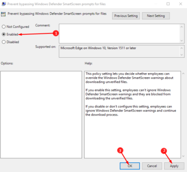 How to Block Unsafe File Download on Microsoft Edge
