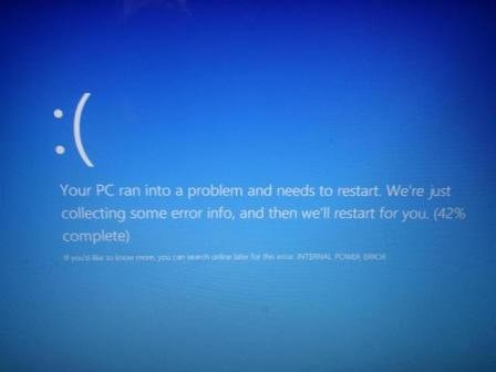 windows 10 blue error screen when starting up windows 10 blue error screen when starting up