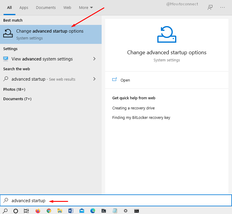 Boot Windows 10 Into Safe mode way 2