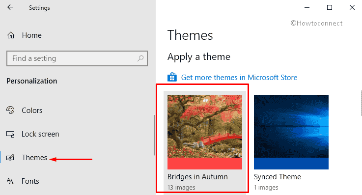 Bridges in Autumn Theme for Windows 10 Pic 3