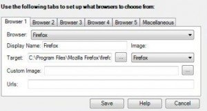browser chooser settings browser chooser