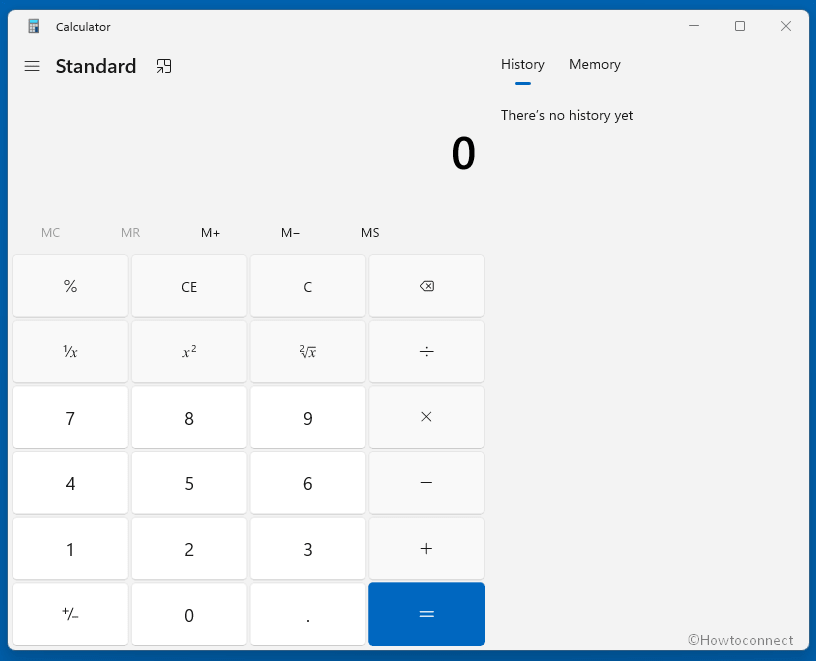Calculator not working in Windows 11