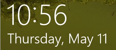 Change Lock Screen Time Format in Windows 10 Using PowerShell Image 1
