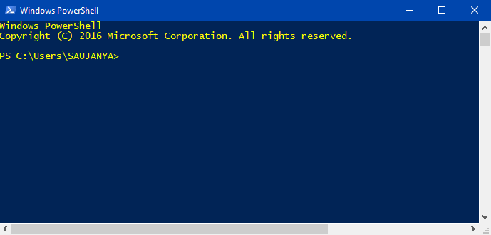 Change PowerShell Look in Windows 10 Pics 1