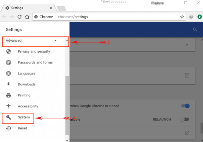 How to change proxy settings in chrome web browser