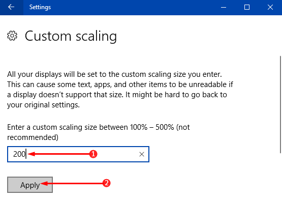 Change Text and Apps Size on Windows 10 Creators Update Pics 4